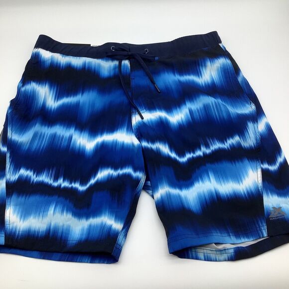 Zeroxposur Mens Swim Trunks Navy Ray Size Medium NWT - Picture 1 of 12